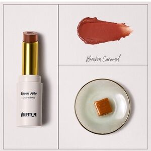 Violette_FR Bisou Jelly Sheer Shine Hydrating Lipstick — Bonbon Caramel